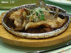 铁板鲈鱼-宁波汉通海鲜大酒店(江湾店)