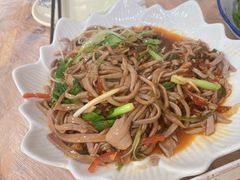 韭菜腰丝-洪霞餐馆