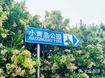 小青岛是青岛的一个小众打卡地 当然也不是人很少