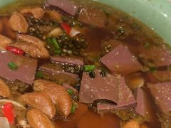 麻香鸭血肥肠-绿茶餐厅(财富购物中心店)