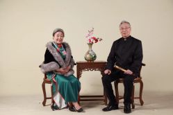 -时光纪亲子全家福照相馆(静安店母女写真父母纪念照)