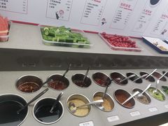 自助调料区-海底捞火锅(之心城店)
