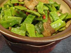 薄皮椒炒扁豆-金狮麟·新豫菜(金码大厦店)