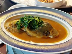 秧草鲍汁巴鱼-酒蜻蜓·庭院私房菜(天元东路店)