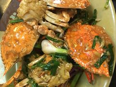 姜葱炒花蟹-贞姨美食·老字号海鲜大排档