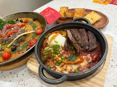 牛排北非蛋-CRAZYONES西班牙海鲜饭(上海美罗城店)