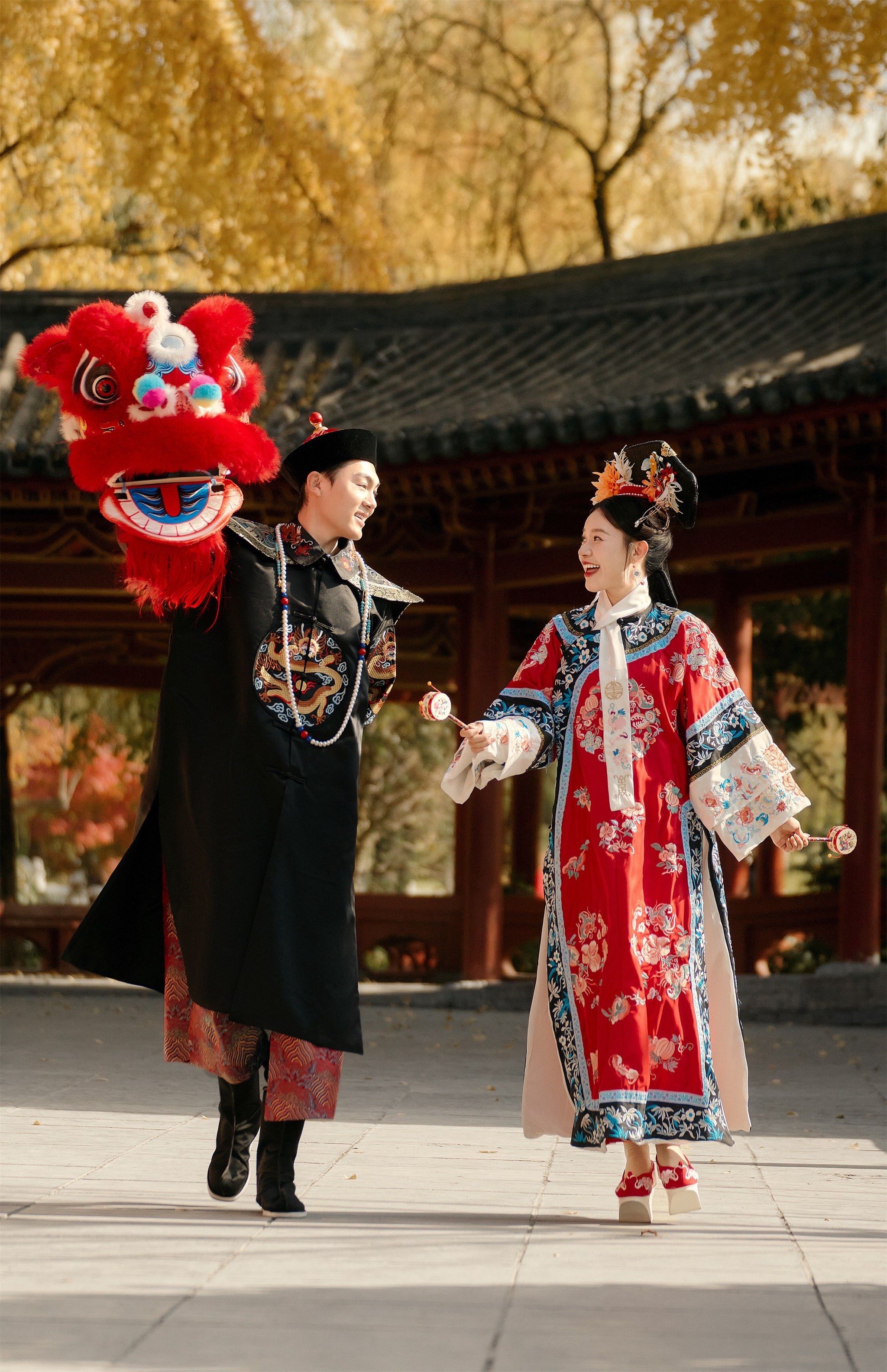 梦回大清🏮格格婚纱照唤醒古风情怀