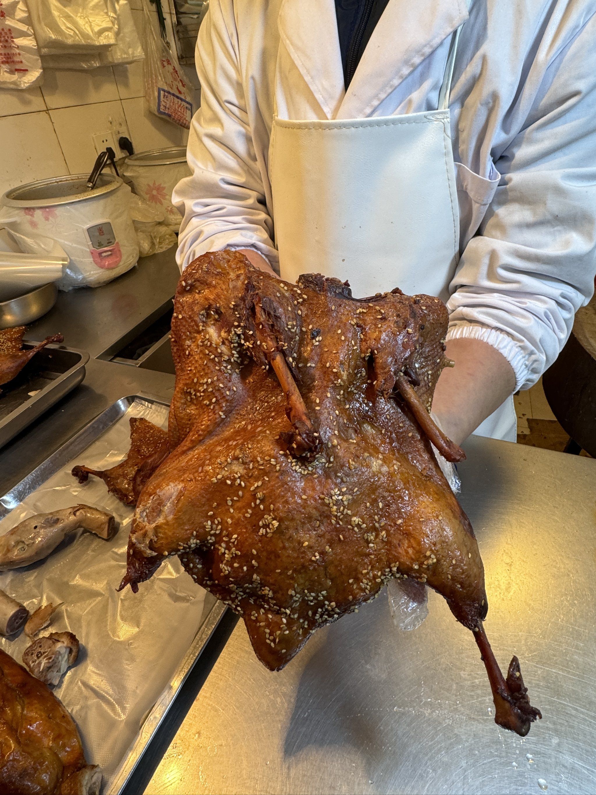 南京的鸭子是本地人的家常菜,香滴一米