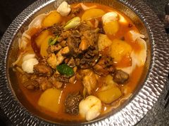 沙湾原始大盘鸡-丝路金桃·新疆菜(徐汇店)