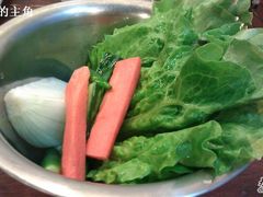 送的蔬菜-小本家韩式烤肉(紫藤路店)