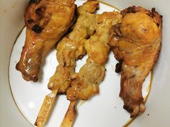 烤鸡肉串-百富烤霸 烤鸡汉堡(钱塘江路店)