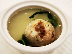 蟹粉狮子头-怡园饭店-餐厅(四望亭店)
