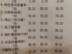 账单-桃子餐厅·天津菜(红星路直营店)