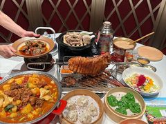 -百彦蒙古包·碳烤羊排·手抓羊肉(万江首店)