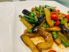 豆角茄子-静之湖湖畔餐厅