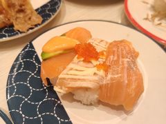 三文鱼三种寿司拼盘-滨寿司(烈士陵园店)