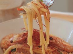 辣汁鲜虾意面-KAFVS咖啡思咖啡馆(香海路店)