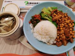 黄豆笋干焖肉饭-红荔村肠粉(燕南店)