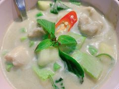中部绿咖喱鸡肉-帕蓝·暹罗料理(曲阳店)