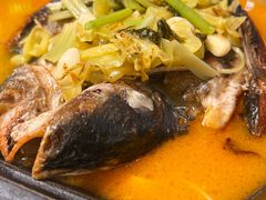 酸菜湄公鱼-外婆小聚茶餐厅·生日·团建(市民中心店)