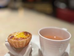 奶茶配蛋挞-8餐厅(新葡京酒店)