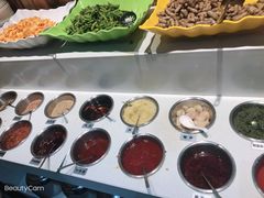 自助调料区-草原塞蛮羊火锅城(港湾店)