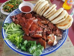 -北京龙庆四季香农家饭庄·灶台鱼·碳烤虹鳟鱼(龙庆峡店)