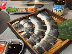 -围炉肉舍•炭烤活鳗•丹东海鲜烤肉(步行街店)