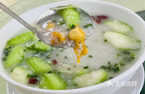 Loofah and Scallop Rice Porridge