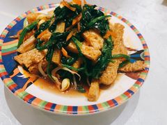 菠菜面筋-巴依老爷新疆美食(清华东门店)