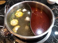 鸳鸯锅底-潮汕美牛肉丸火锅店(天宁寺店)