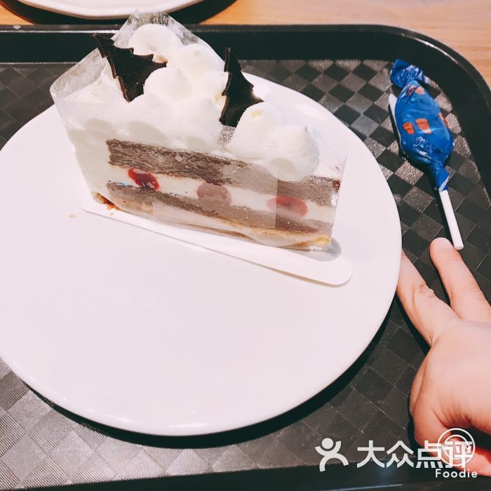 环球188广场星巴克黑森林蛋糕图片 - 第4张