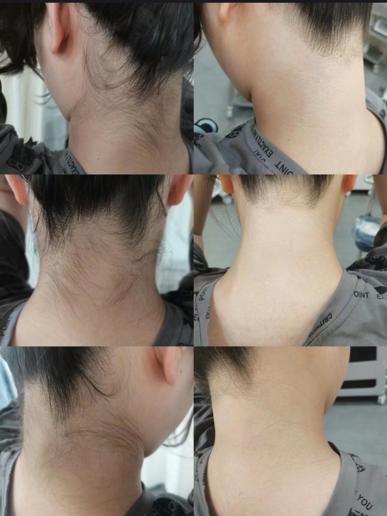 脱完感觉脖子又长又细