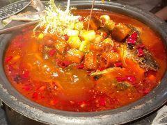 -探鱼·鲜青椒爽麻烤鱼(广州花都来又来店)