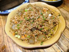 酸菜炒凉粉米饭-华州老碗