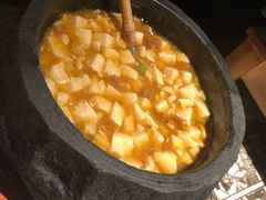 石锅鸡汤豆腐-绿茶餐厅(石家庄万象城店)