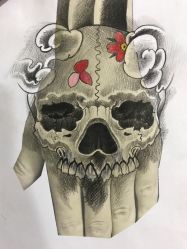 -荔刺青纹身·手穿孔饰品