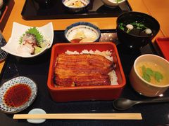 季节限定鳗鱼定食-うなぎ つきじ宮川本廛(伊势丹新宿店)
