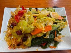 素拼凉菜-手擀菠菜面(西康路店)