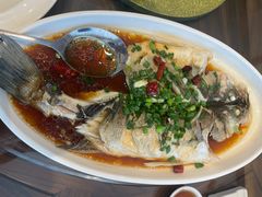 葱油海鲈鱼-鹰龙海畔度假酒店(咸祥店)