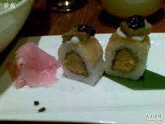 黑鱼子鹅肝寿司1-大渔之观(安贞店)