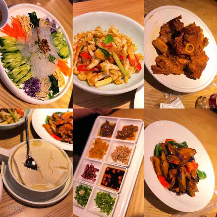 关东小磨东北菜(三林印象城店)-"【环境】装修原木色调的,小清新,一