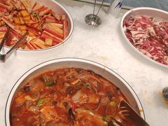 烤鱿鱼-绿岛港轩海鲜烤肉涮锅自助餐厅