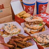属于咱中国人的汉堡，味道好极了。