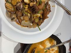 崂山大公鸡焖鲍鱼-双合园·海鲜水饺青岛菜(九水东路店)