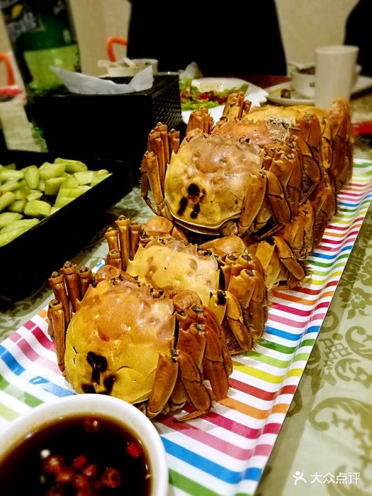 烤螃蟹