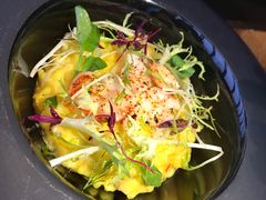 藏红花意大利烩饭配香料龙虾-AZUL by FUEL蓝色·法式酒馆(琶醍店)