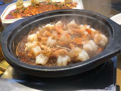 石锅生焖虾-鸡毛店·川菜(李家沱店)