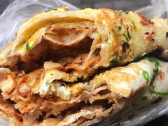 -正宗杂粮煎饼香软鸡蛋饼