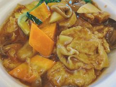 丝瓜鱼面筋-上海老饭店(北京分店)